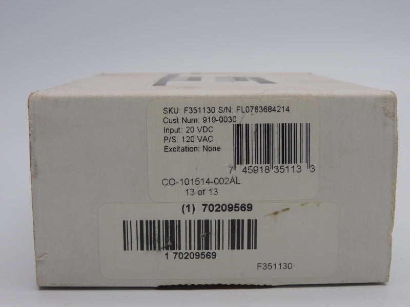 SIMPSON 919-0030 F351130 120VAC NSMP