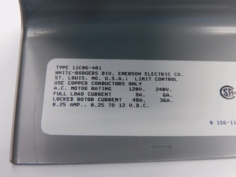 WHITE RODGERS 11C06-401 240V 48A NSMP