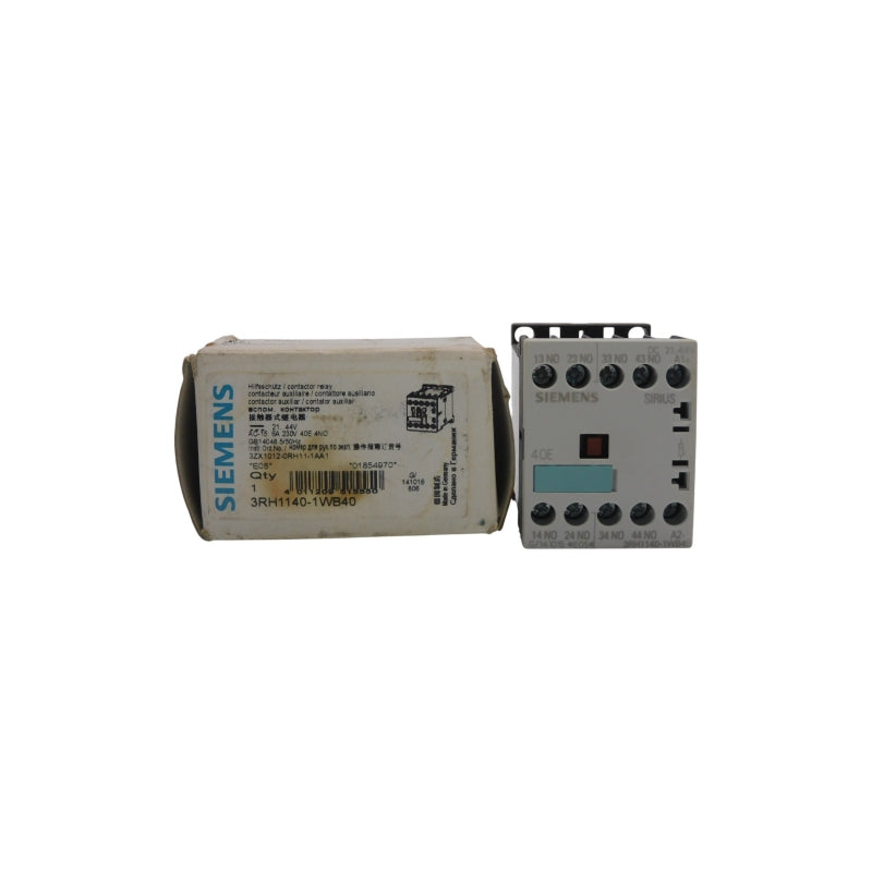 SIEMENS 3RH1140-1WB40 21-44V 6A NSMP