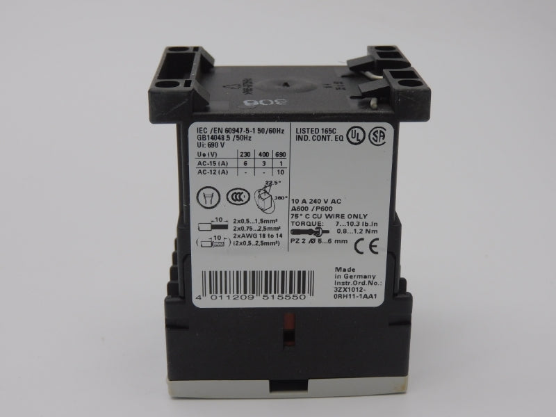 SIEMENS 3RH1140-1WB40 21-44V 6A NSMP