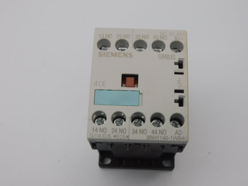 SIEMENS 3RH1140-1WB40 21-44V 6A NSMP