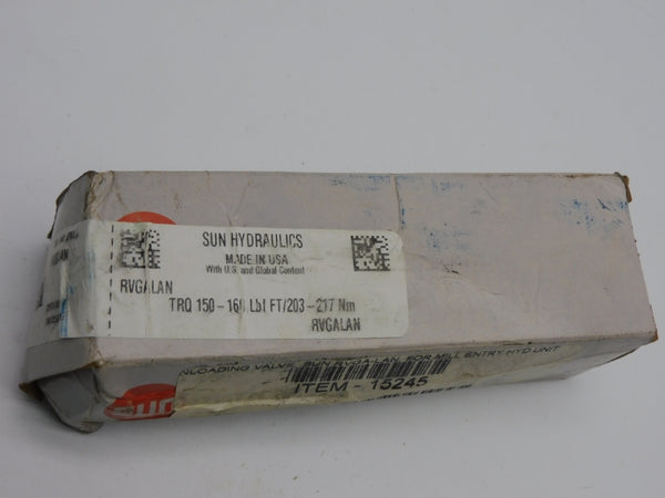 SUN HYDRAULICS RVGALAN NSMP