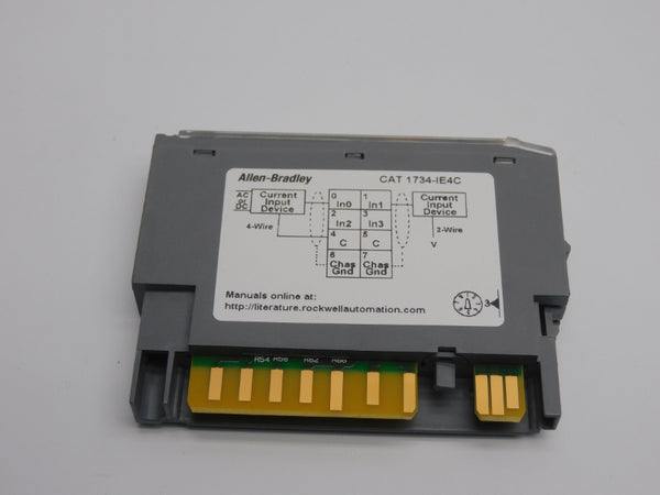 ALLEN BRADLEY 1734-IE4C SER. C F/W 3.004 10-28.8VDC NSNP