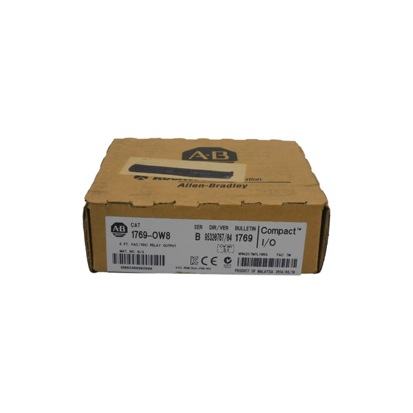 ALLEN BRADLEY 1769-OW8 SER. B F/W 3.1 VER. 04 DATE: 2014 NSFS