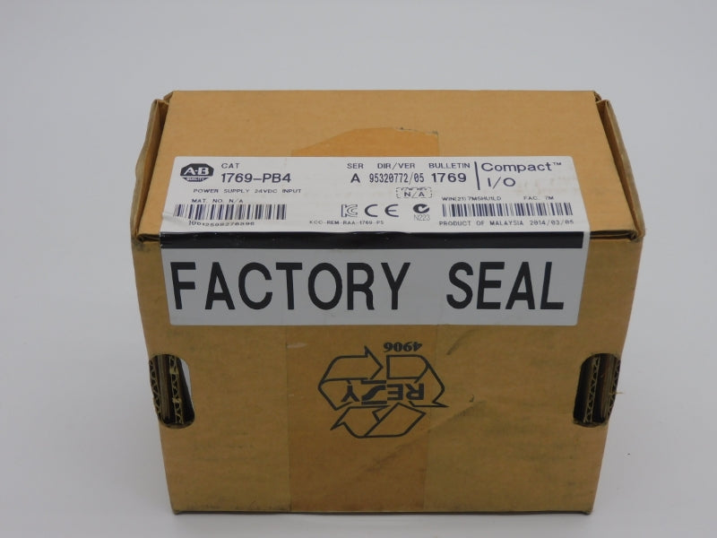 ALLEN BRADLEY 1769-PB4 SER. A VER. 05 24VDC DATE: 2014 NSFS