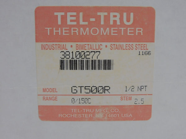 TEL-TRU GT500R 1/2" NSMP