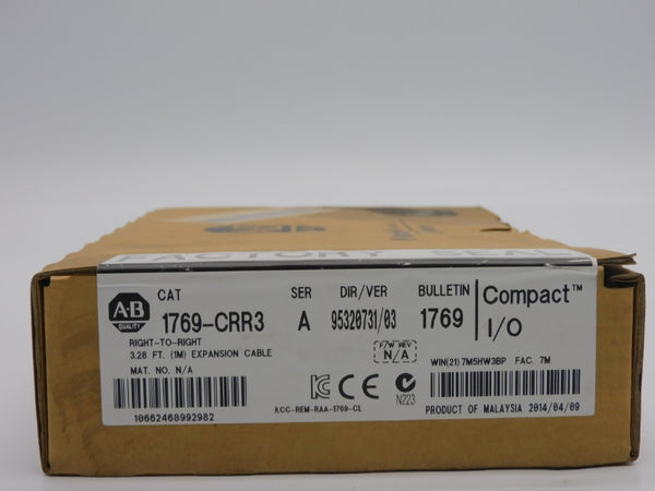ALLEN BRADLEY 1769-CRR3 SER. A VER. 03 DATE: 2014 NSFS