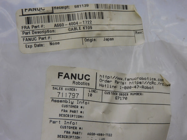FANUC A660-4004-T722 NSMP
