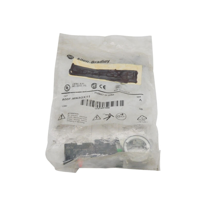 ALLEN BRADLEY 800F-MN3GX11 SER. A NSMP