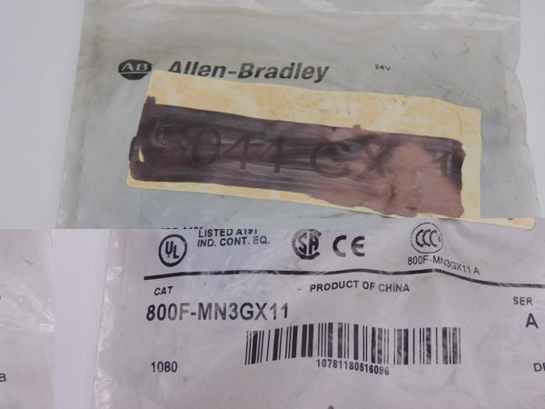 ALLEN BRADLEY 800F-MN3GX11 SER. A NSMP