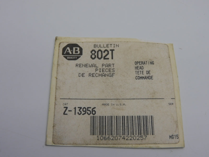 ALLEN BRADLEY Z-13956 UNMP