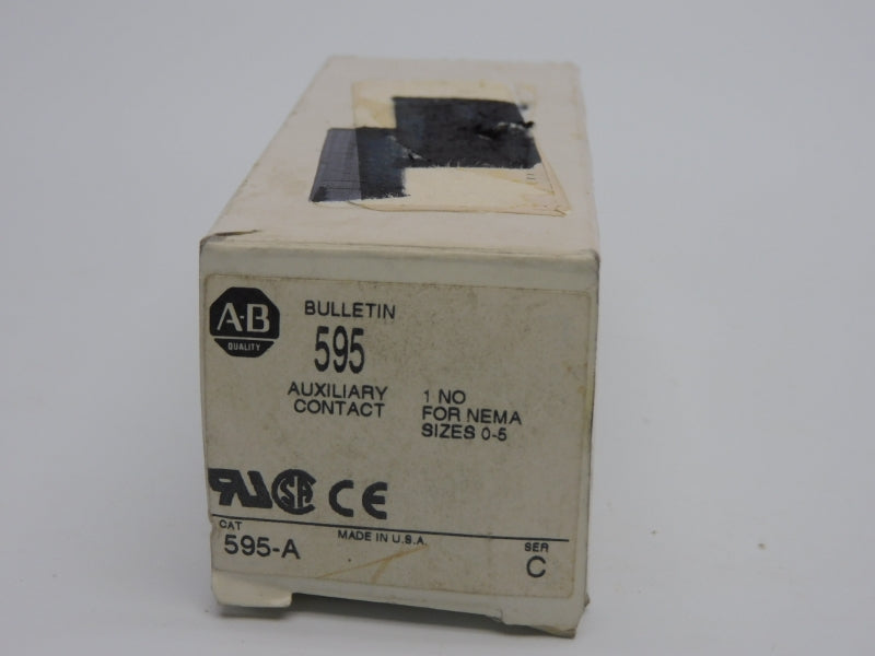 ALLEN BRADLEY 595-A SER. C 600VAC (WH) NSMP