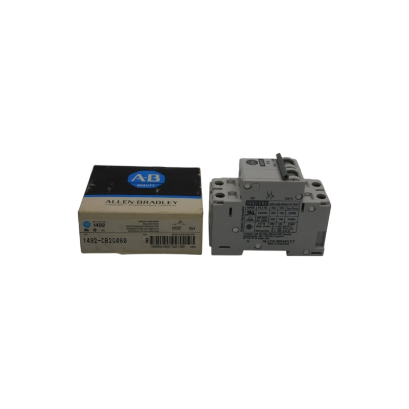 ALLEN BRADLEY 1492-CB2G060 SER. B 480VAC 6A (BK/BL) NSMP