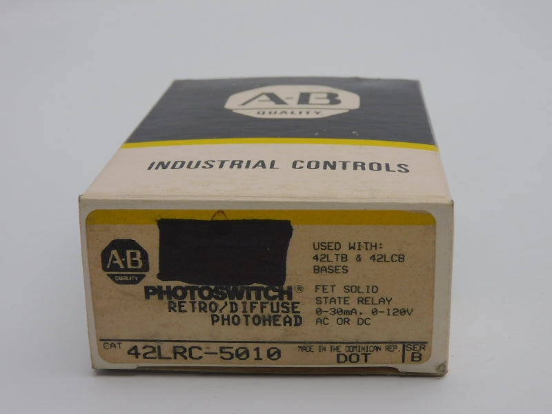 ALLEN BRADLEY 42LRC-5010 SER. B 0-120V (BK/YL) NSMP