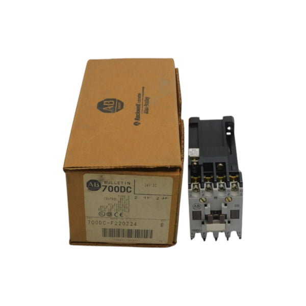ALLEN BRADLEY 700DC-F220Z24 SER. B 24VDC 10A (BR/WH) NSMP
