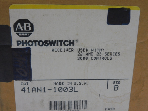 ALLEN BRADLEY 41AN1-1003L SER. B (BR/YL) NSMP