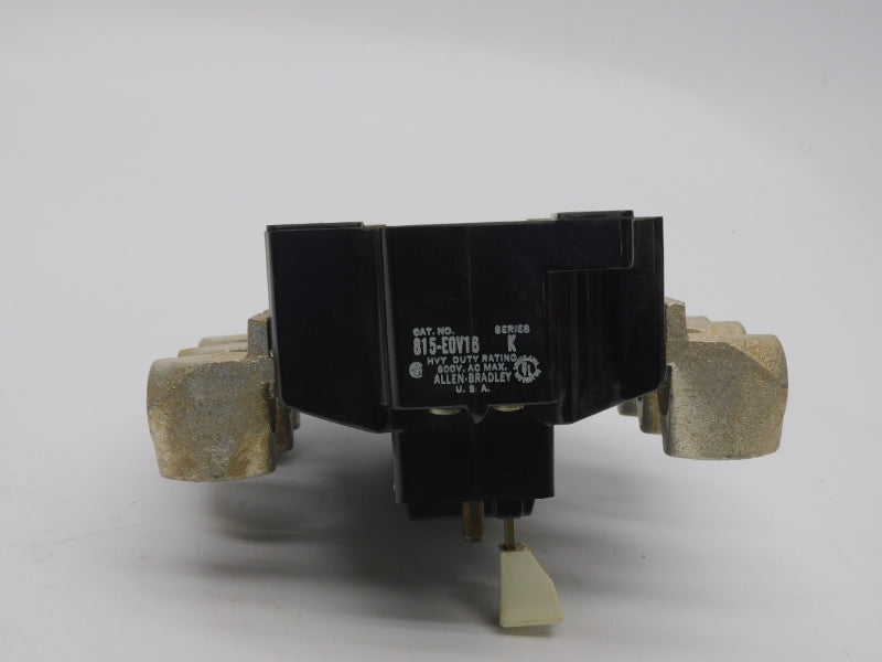 ALLEN BRADLEY 815-E0V16 SER. K 600VAC (BR/YL) NSMP