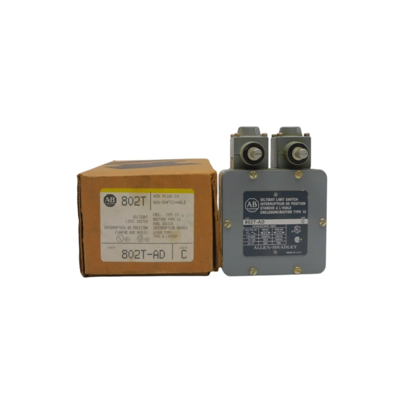 ALLEN BRADLEY 802T-AD SER. C 120-600VAC 60A (BR/YL) NSMP