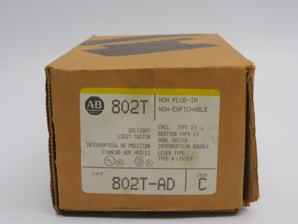 ALLEN BRADLEY 802T-AD SER. C 120-600VAC 60A (BR/YL) NSMP
