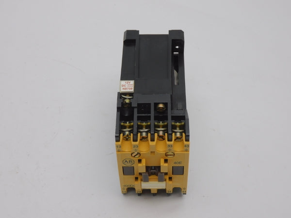 ALLEN BRADLEY 700DC-F400Z12 SER. B 12VDC 10A (BR/YL) NSMP