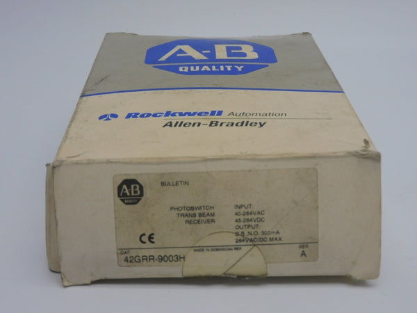 ALLEN BRADLEY 42GRR-9003H SER. A 40-264VAC (GY/BL) NSMP