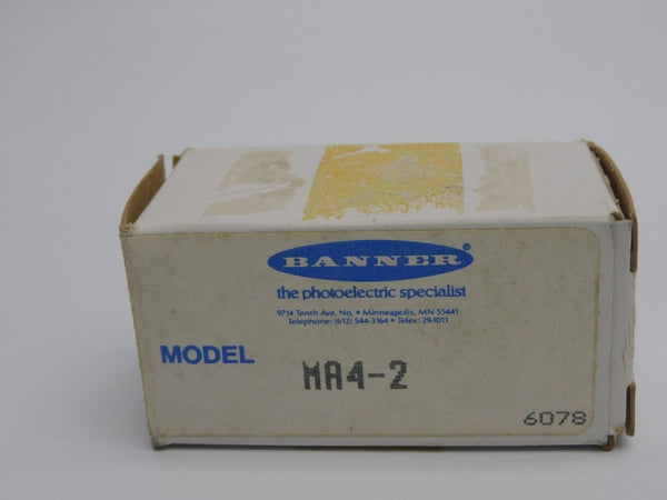 BANNER ENGINEERING MA4-2 NSMP