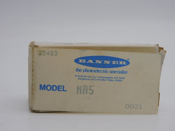 BANNER ENGINEERING MA5 NSMP