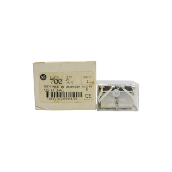 ALLEN BRADLEY 700-HF34A1 SER. B 120VAC 10A (WH) NSMP