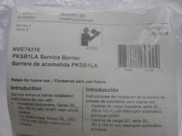 SQUARE D PKSB1LA NSMP