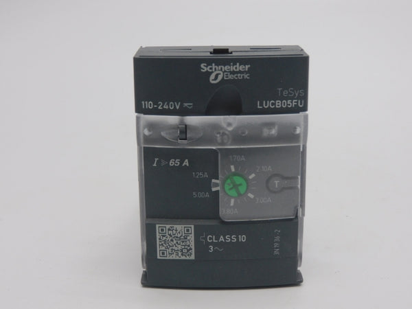 SCHNEIDER ELECTRIC LUCB05FU 110-240V 1.25-5.00A (GREEN) NSNP