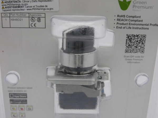 SCHNEIDER ELECTRIC XB4AS1 600V 6A NSMP