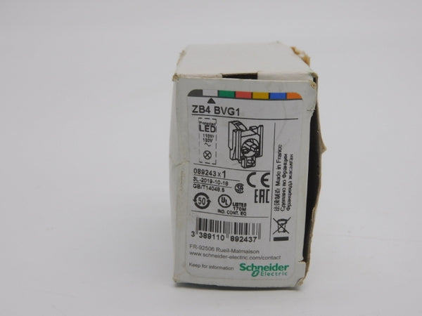 SCHNEIDER ELECTRIC ZB4BVG1 110/120V NSMP