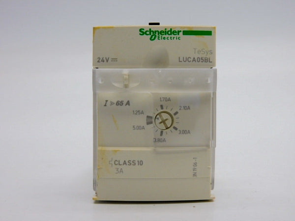 SCHNEIDER ELECTRIC LUCA05BL 24V 1.25-5.00A (AS PICTURED) NSNP