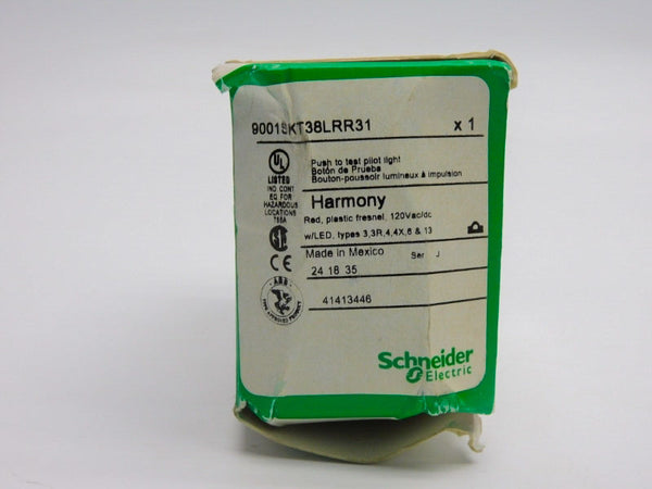 SCHNEIDER ELECTRIC 9001SKT38LRR31 SER. J 120VAC/DC NSMP