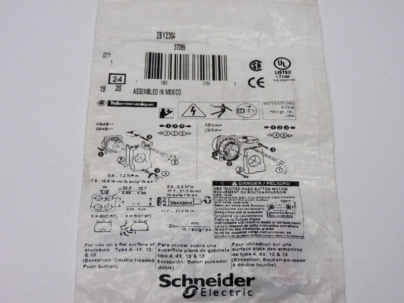 SCHNEIDER ELECTRIC ZBY2304 NSMP