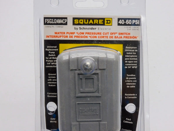 SQUARE D FSG2J24M4CP 230VAC 40-60PSI NSMP