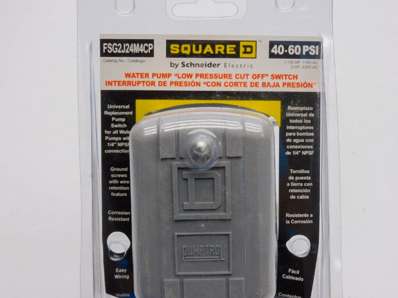 SQUARE D FSG2J24M4CP 230VAC 40-60PSI NSMP