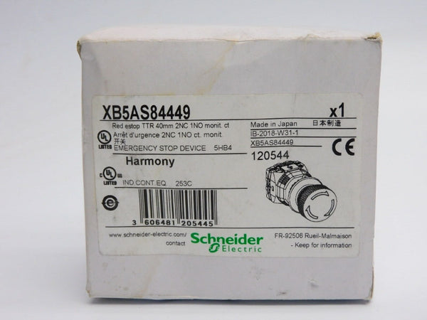 SCHNEIDER ELECTRIC XB5AS4449 NSMP