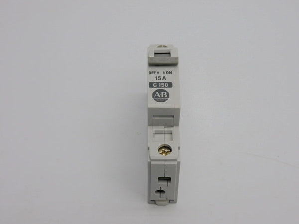 ALLEN BRADLEY 1492-CB1G150 SER. B 277VAC 15A (GY/BL) NSMP
