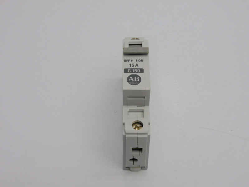 ALLEN BRADLEY 1492-CB1G150 SER. B 277VAC 15A (GY/BL) NSMP