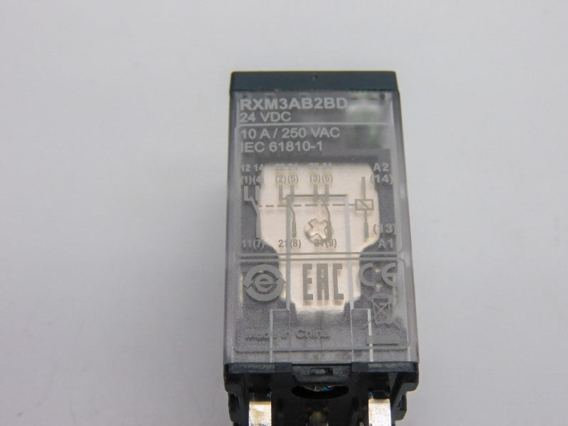 SCHNEIDER ELECTRIC RXM3AB2BD 24VDC 10A NSNP