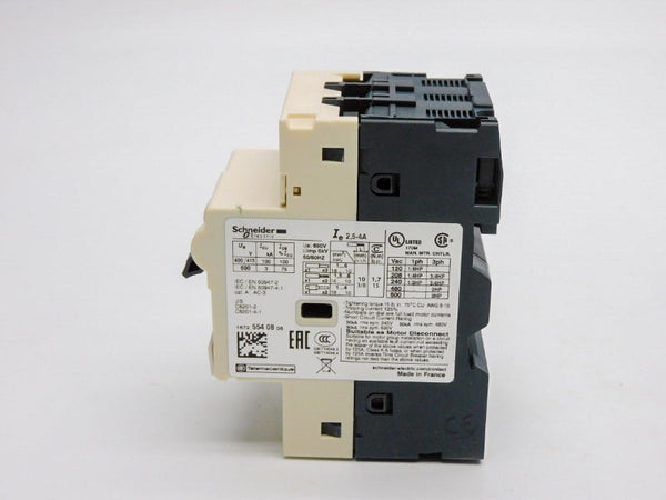 SCHNEIDER ELECTRIC GV2RT08 690V 2.5-4A NSMP