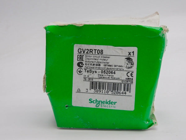 SCHNEIDER ELECTRIC GV2RT08 690V 2.5-4A NSMP