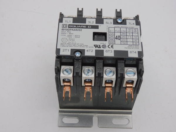 SQUARE D 8910DPA44V02 SER. C 110/120V 40A (AS PICTURED) NSMP