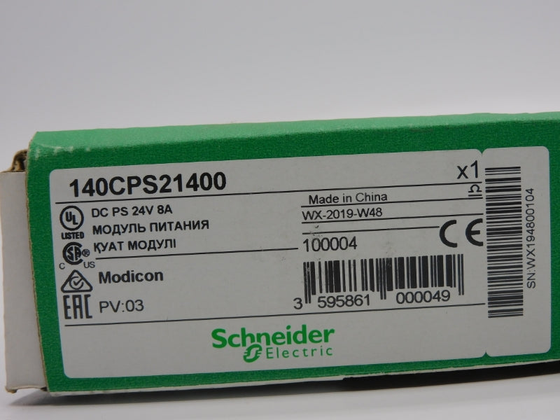 SCHNEIDER ELECTRIC 140CPS21400 24V 8A NSFS