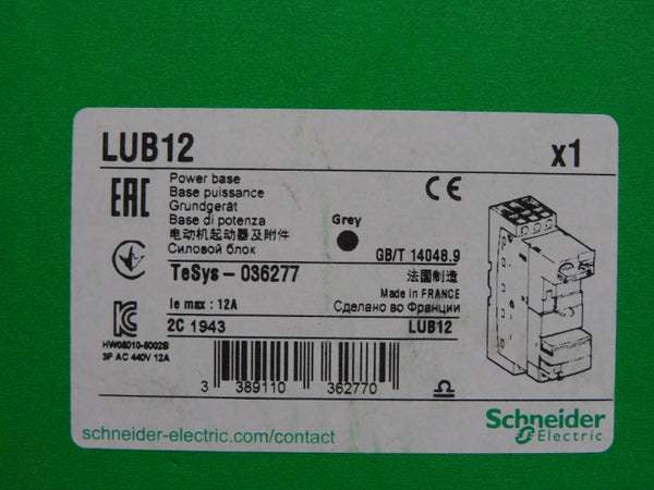 SCHNEIDER ELECTRIC LUB12 690V 12A (GREEN) NSMP
