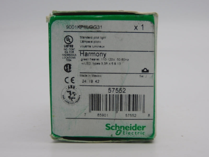 SCHNEIDER ELECTRIC 9001KP1LGG31 SER. J 110-120V NSMP