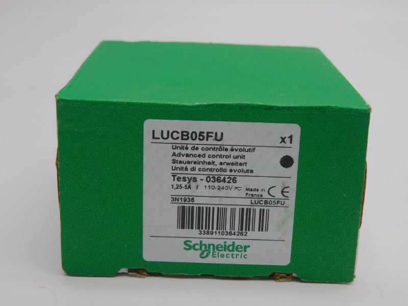 SCHNEIDER ELECTRIC LUCB05FU 110-240V 1.25-5A (GREEN) NSMP