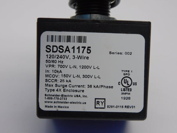 SQUARE D SDSA1175 SER. 002 REV. 01 120/240V NSMP
