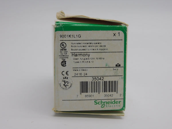SCHNEIDER ELECTRIC 9001K1L1G SER. J 120V NSMP